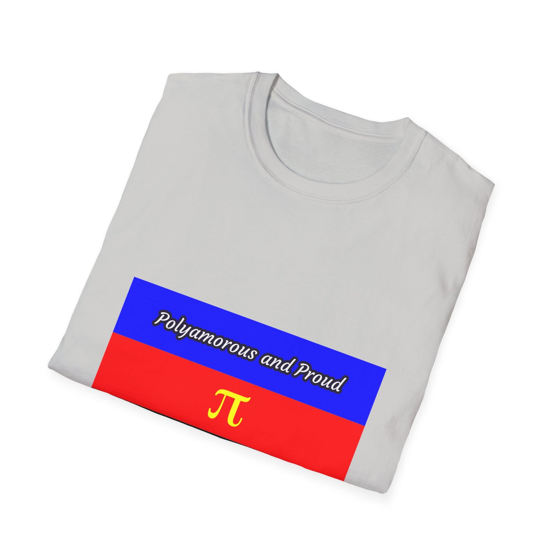 Polyamorous Pride T-Shirt, Unisex Tee for LGBTQ+, Casual Wear, Friendship Gift, Pride Month Apparel, Festival Shirt