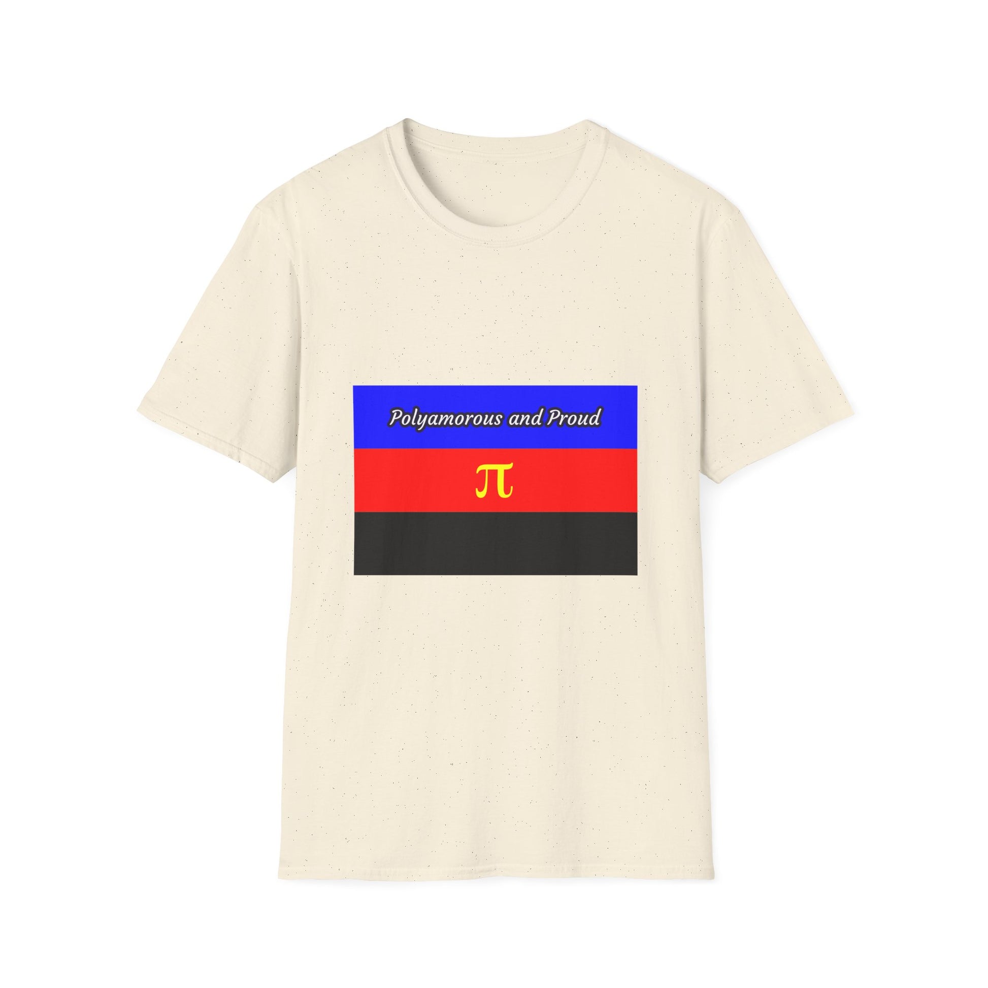 Polyamorous Pride T-Shirt, Unisex Tee for LGBTQ+, Casual Wear, Friendship Gift, Pride Month Apparel, Festival Shirt