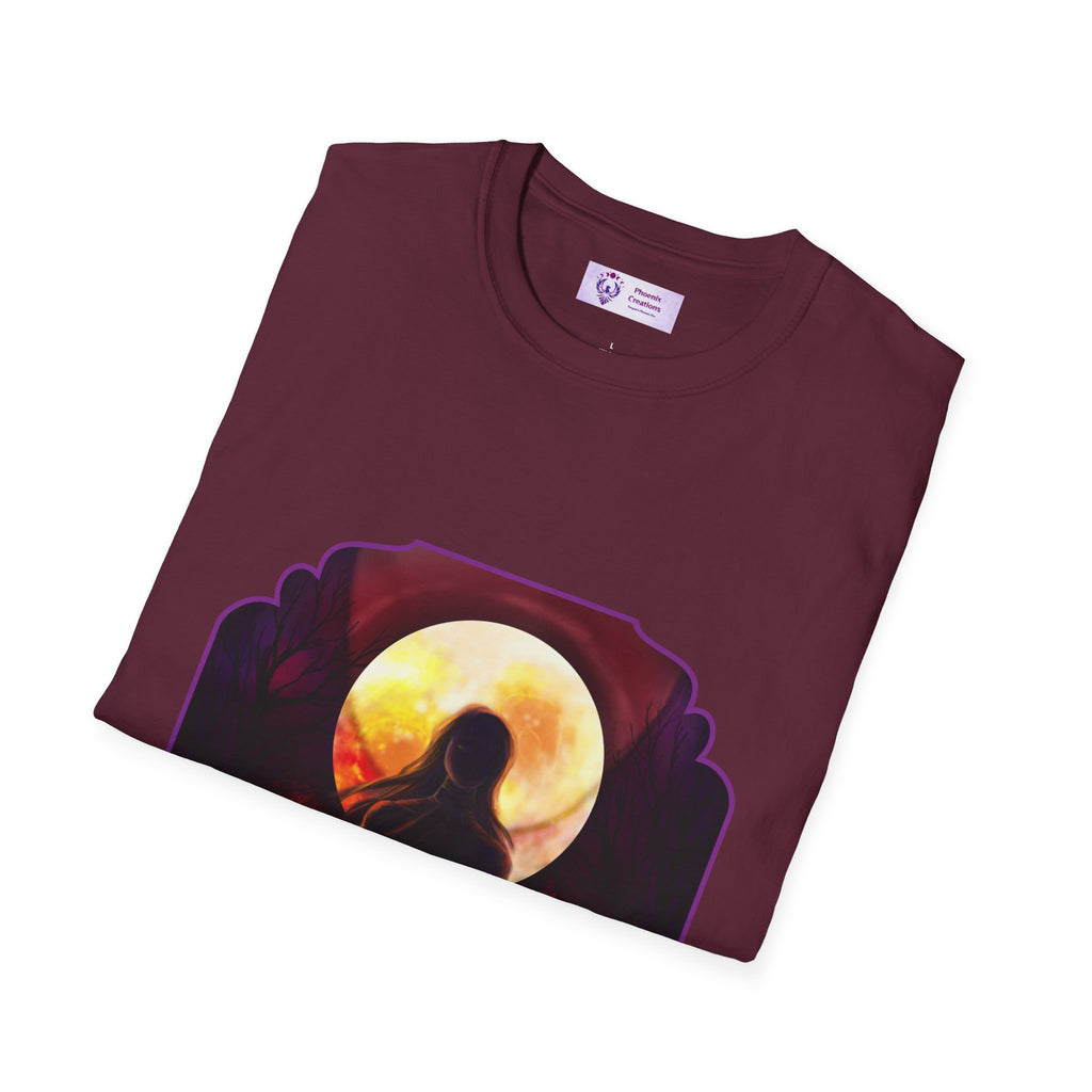 Mystical Sunset Unisex T-Shirt | Comfortable Casual Wear, Gifts for Nature Lovers, Summer Vibes, Relaxing Apparel, Eco-Friendly Fashion
