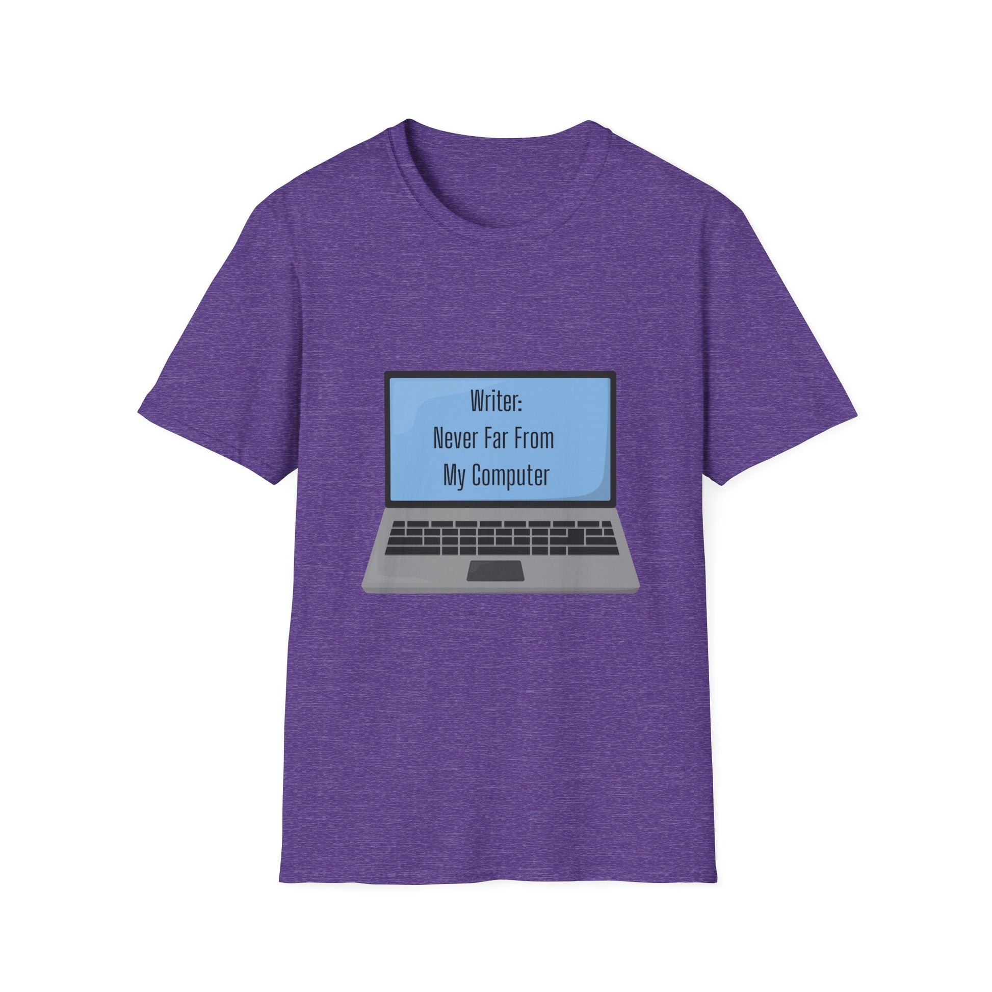 Writer's Unisex Softstyle T-Shirt - Perfect Gift for Authors, Comfortable Reading Tee, Quote Tee, Creative Writing Shirt