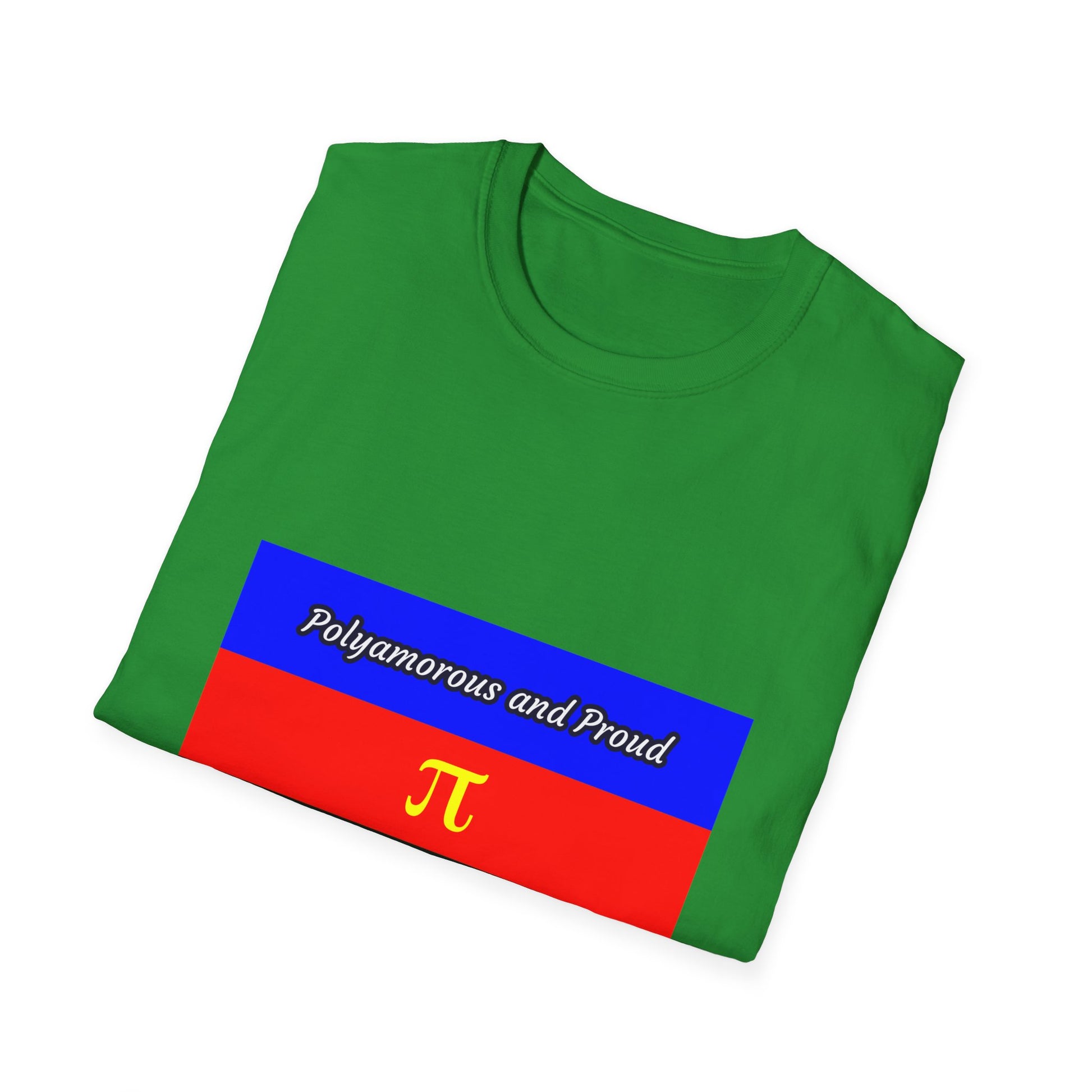Polyamorous Pride T-Shirt, Unisex Tee for LGBTQ+, Casual Wear, Friendship Gift, Pride Month Apparel, Festival Shirt