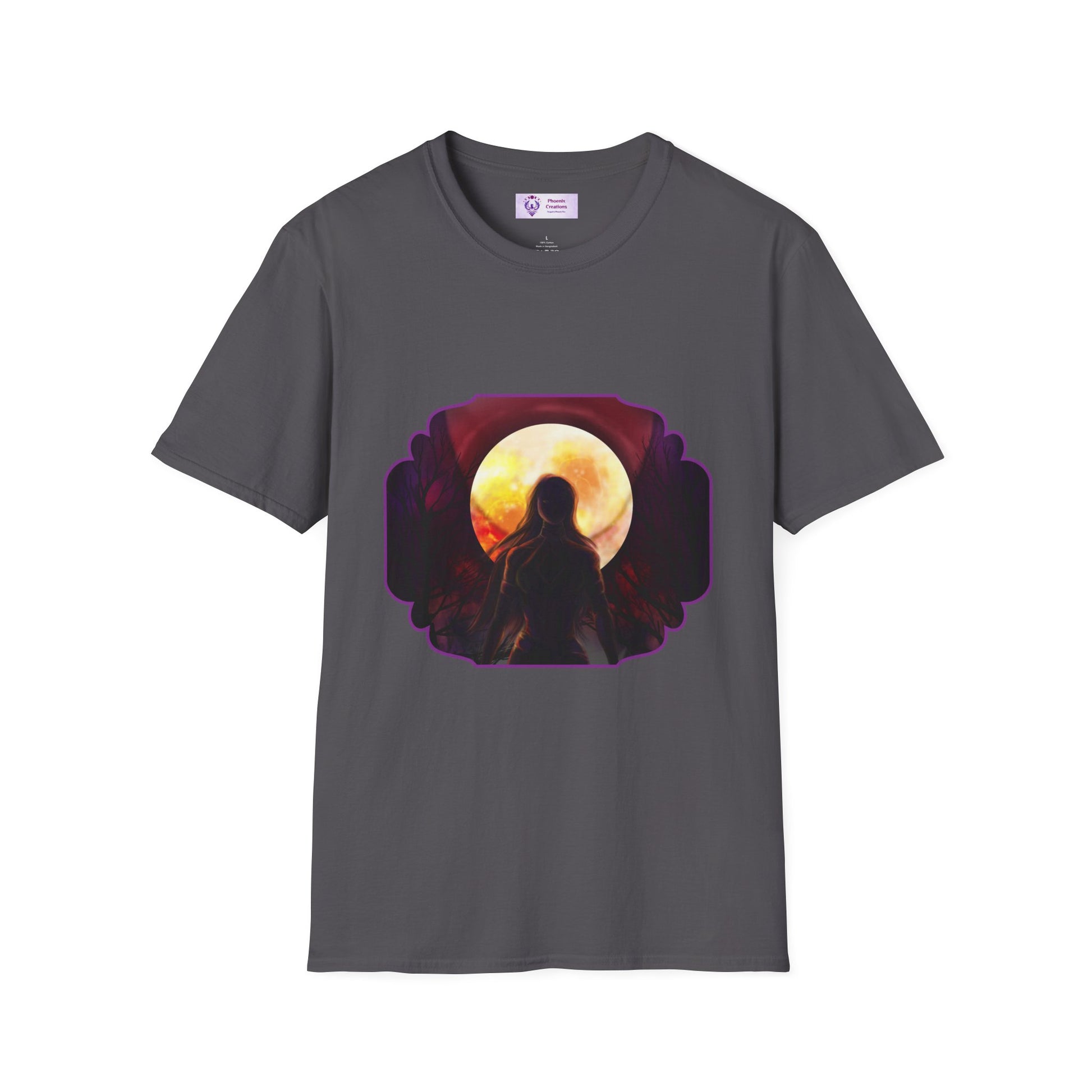 Mystical Sunset Unisex T-Shirt | Comfortable Casual Wear, Gifts for Nature Lovers, Summer Vibes, Relaxing Apparel, Eco-Friendly Fashion