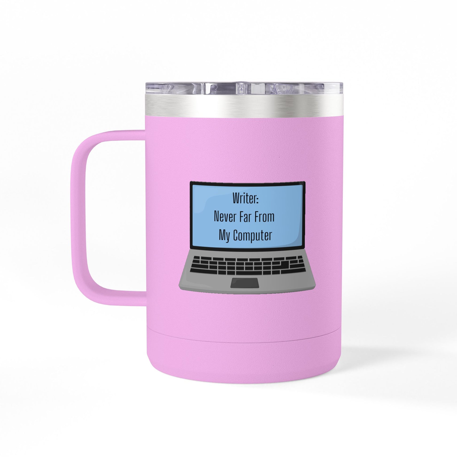 Writer's Coffee Mug Tumbler, 15oz - Perfect Gift for Writers, Creative Professionals, Work From Home, and Gifts for Authors
