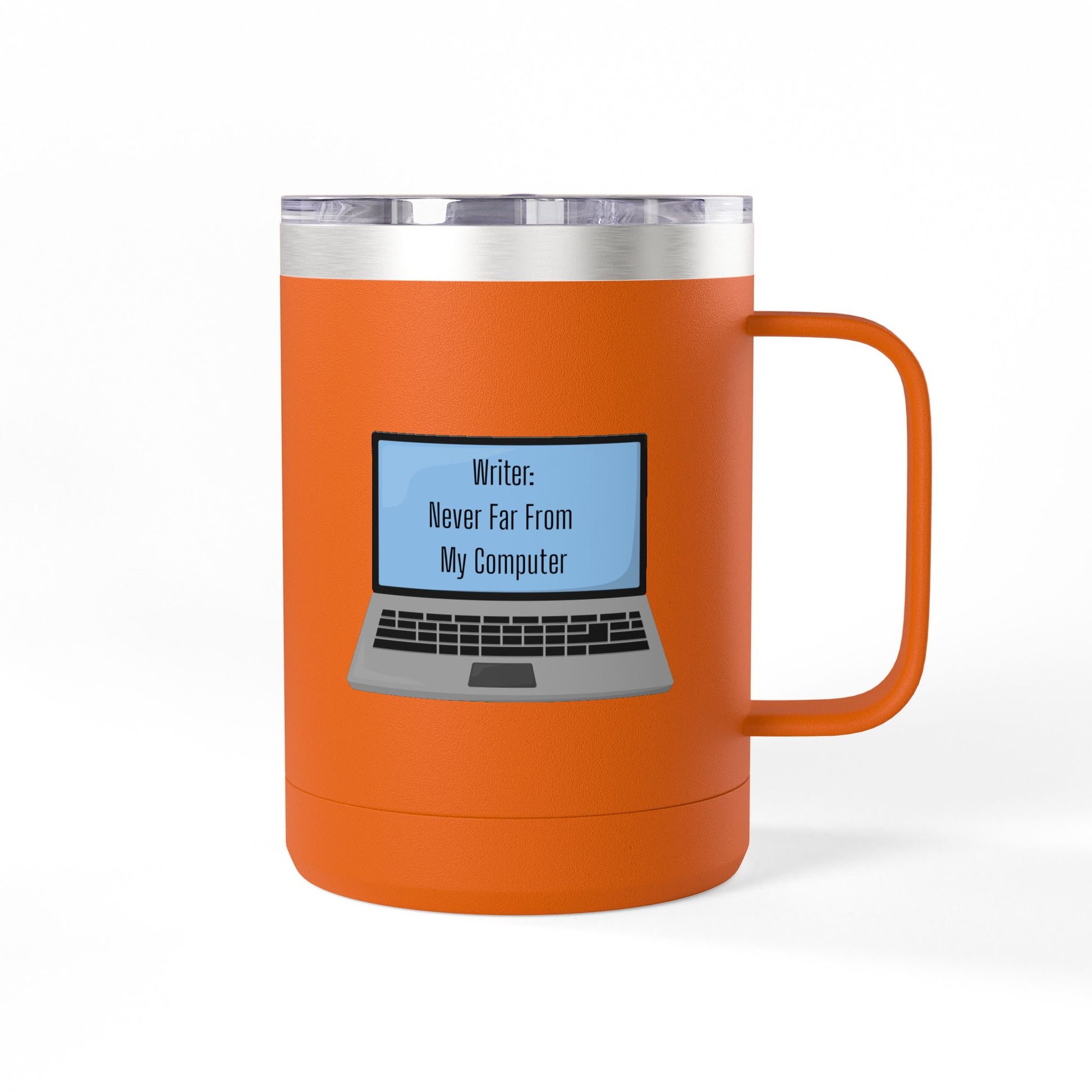 Writer's Coffee Mug Tumbler, 15oz - Perfect Gift for Writers, Creative Professionals, Work From Home, and Gifts for Authors