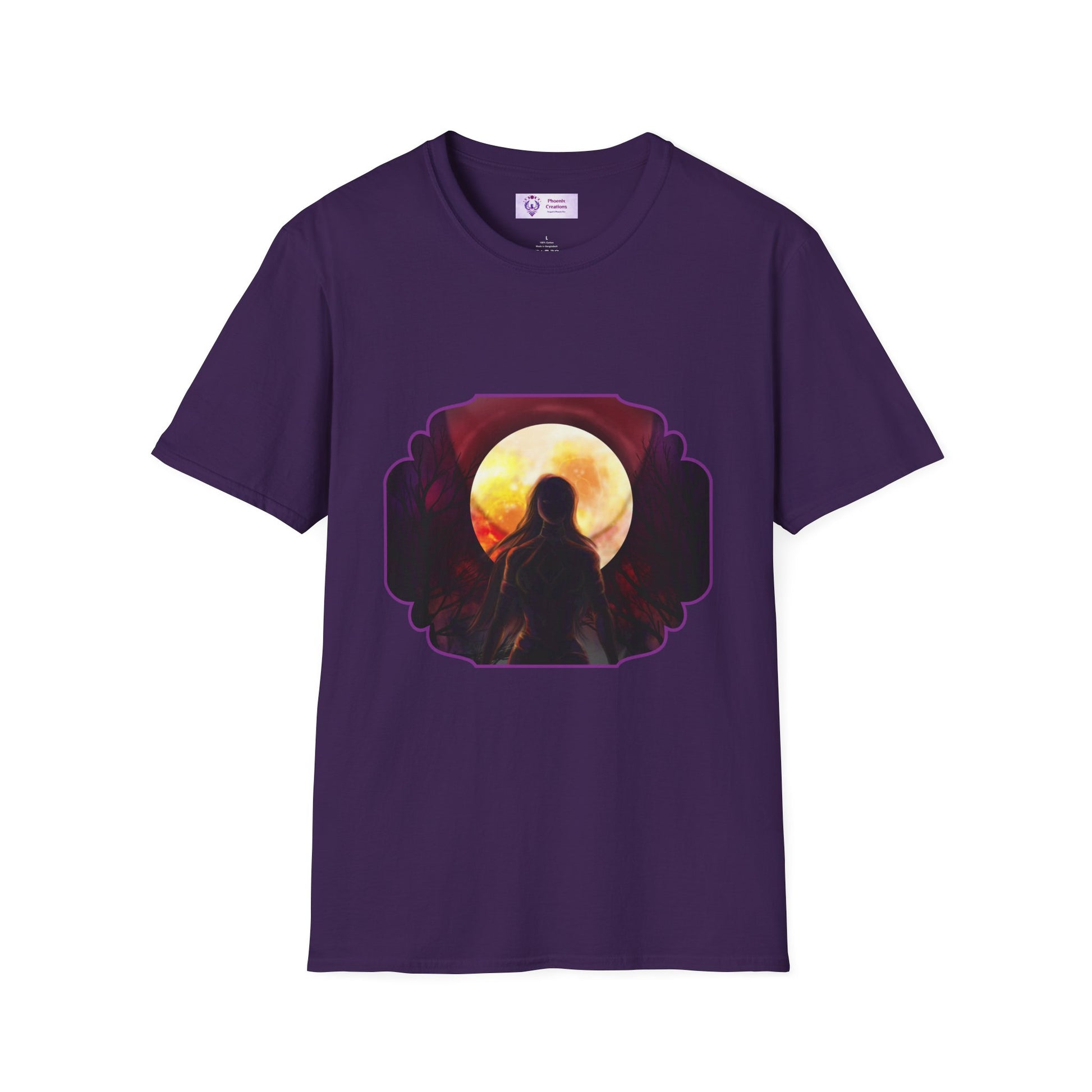 Mystical Sunset Unisex T-Shirt | Comfortable Casual Wear, Gifts for Nature Lovers, Summer Vibes, Relaxing Apparel, Eco-Friendly Fashion