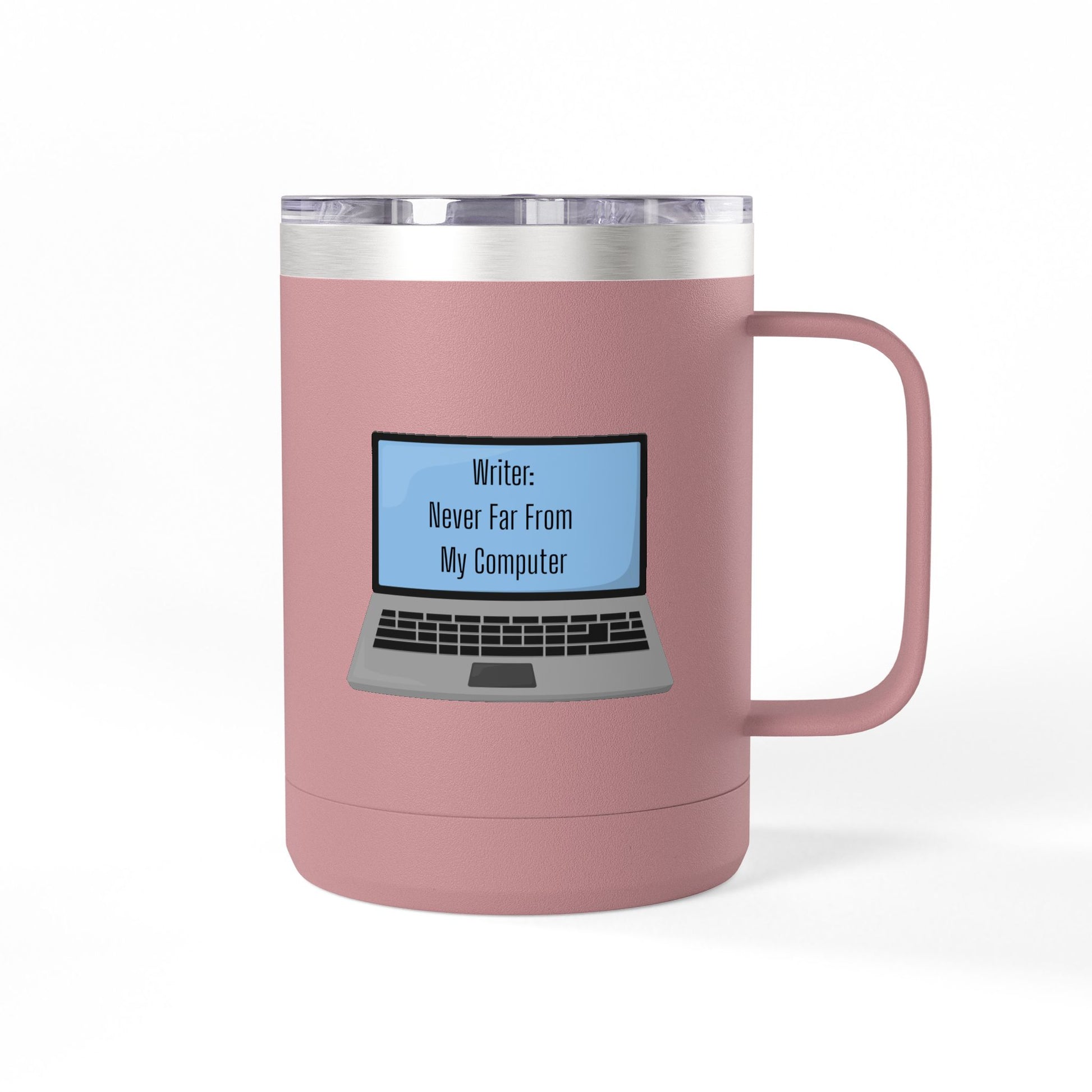 Writer's Coffee Mug Tumbler, 15oz - Perfect Gift for Writers, Creative Professionals, Work From Home, and Gifts for Authors