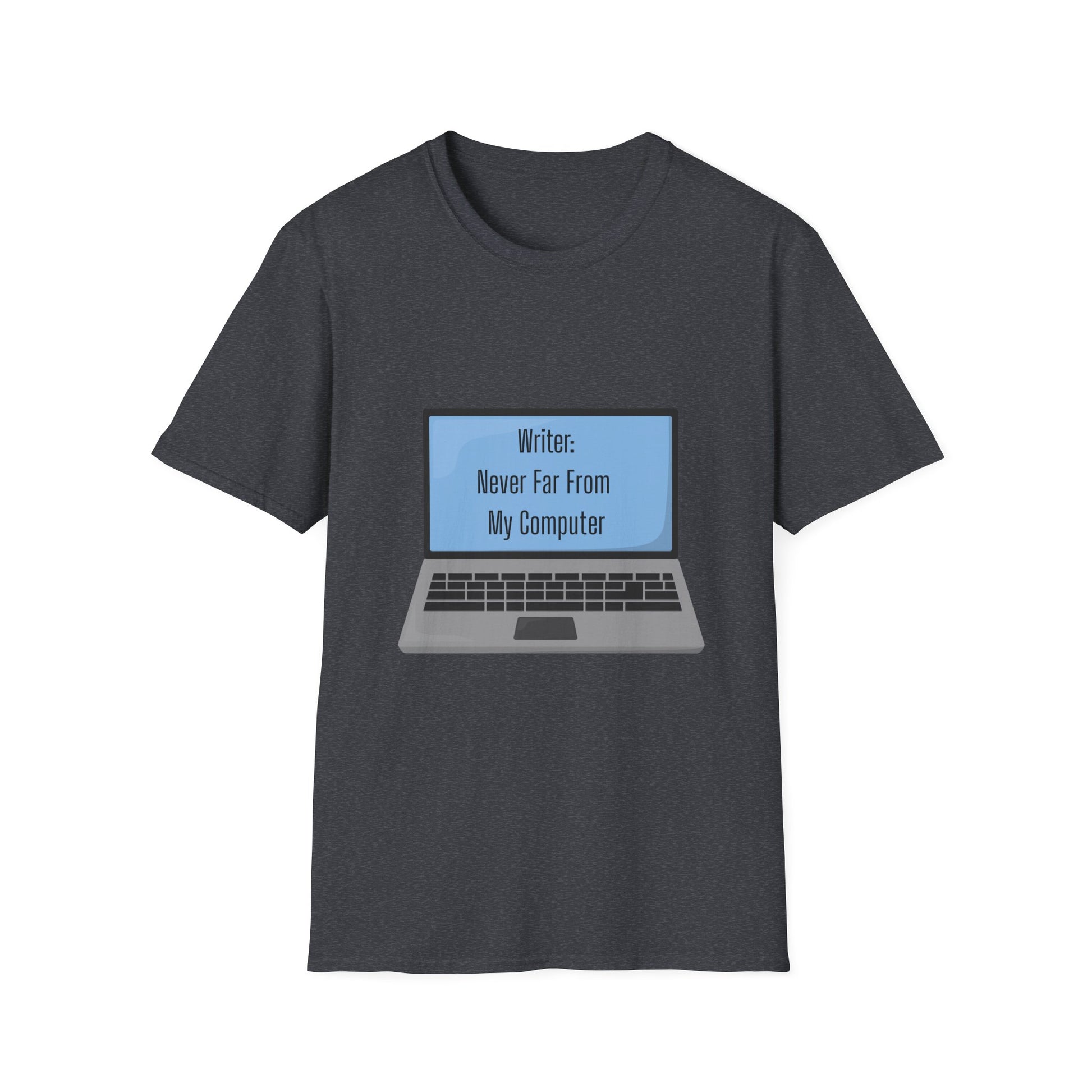 Writer's Unisex Softstyle T-Shirt - Perfect Gift for Authors, Comfortable Reading Tee, Quote Tee, Creative Writing Shirt