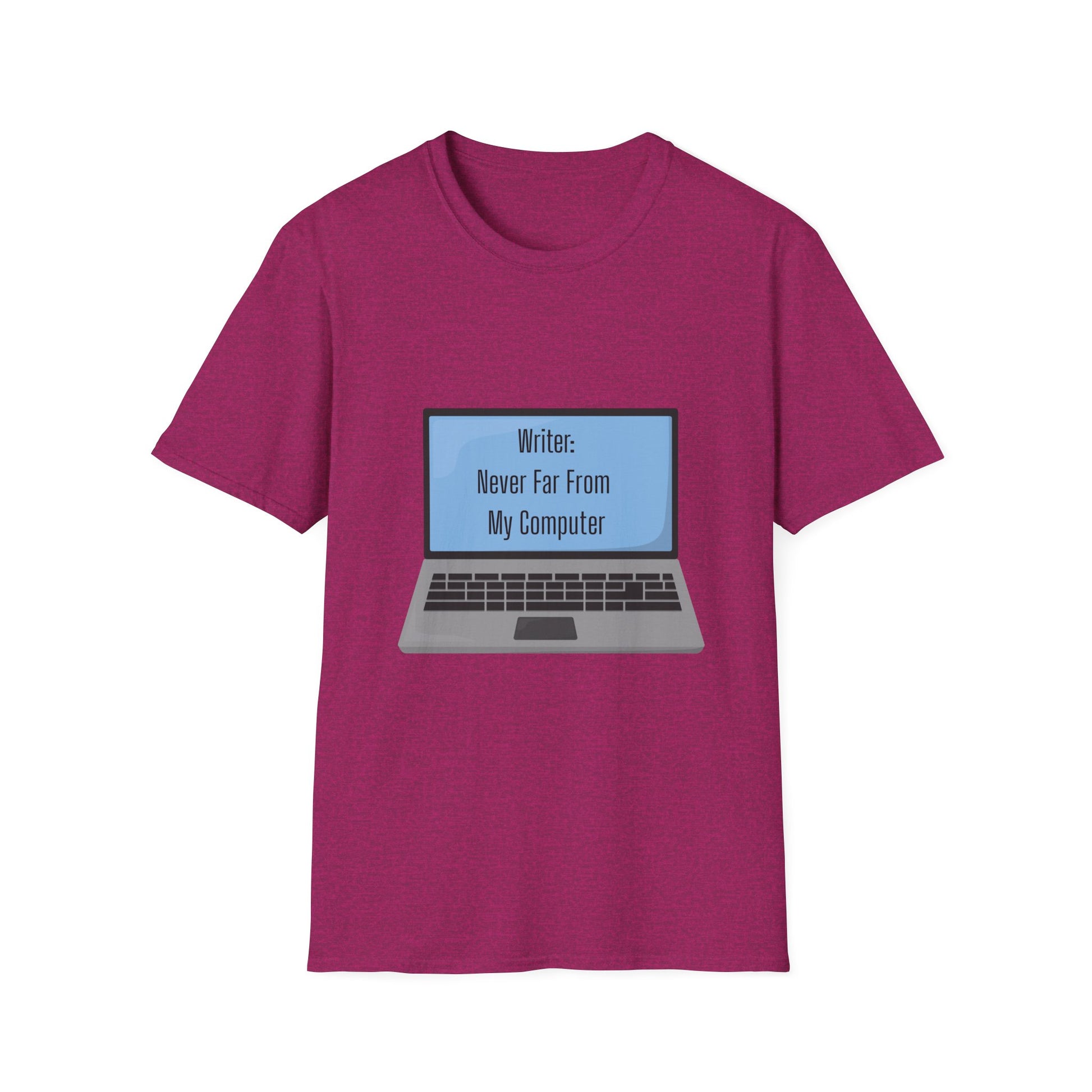 Writer's Unisex Softstyle T-Shirt - Perfect Gift for Authors, Comfortable Reading Tee, Quote Tee, Creative Writing Shirt