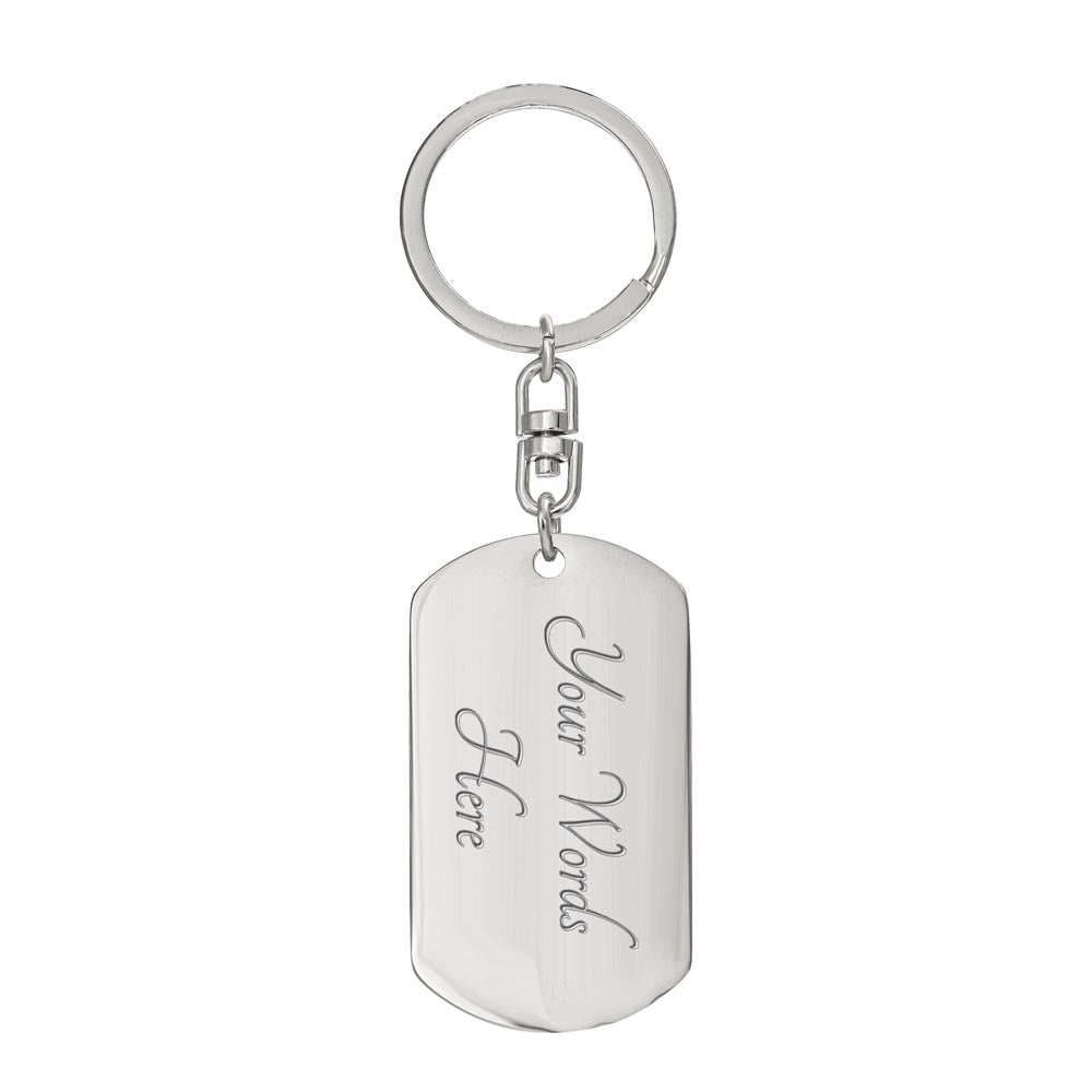 Dark and the Sword Keychain