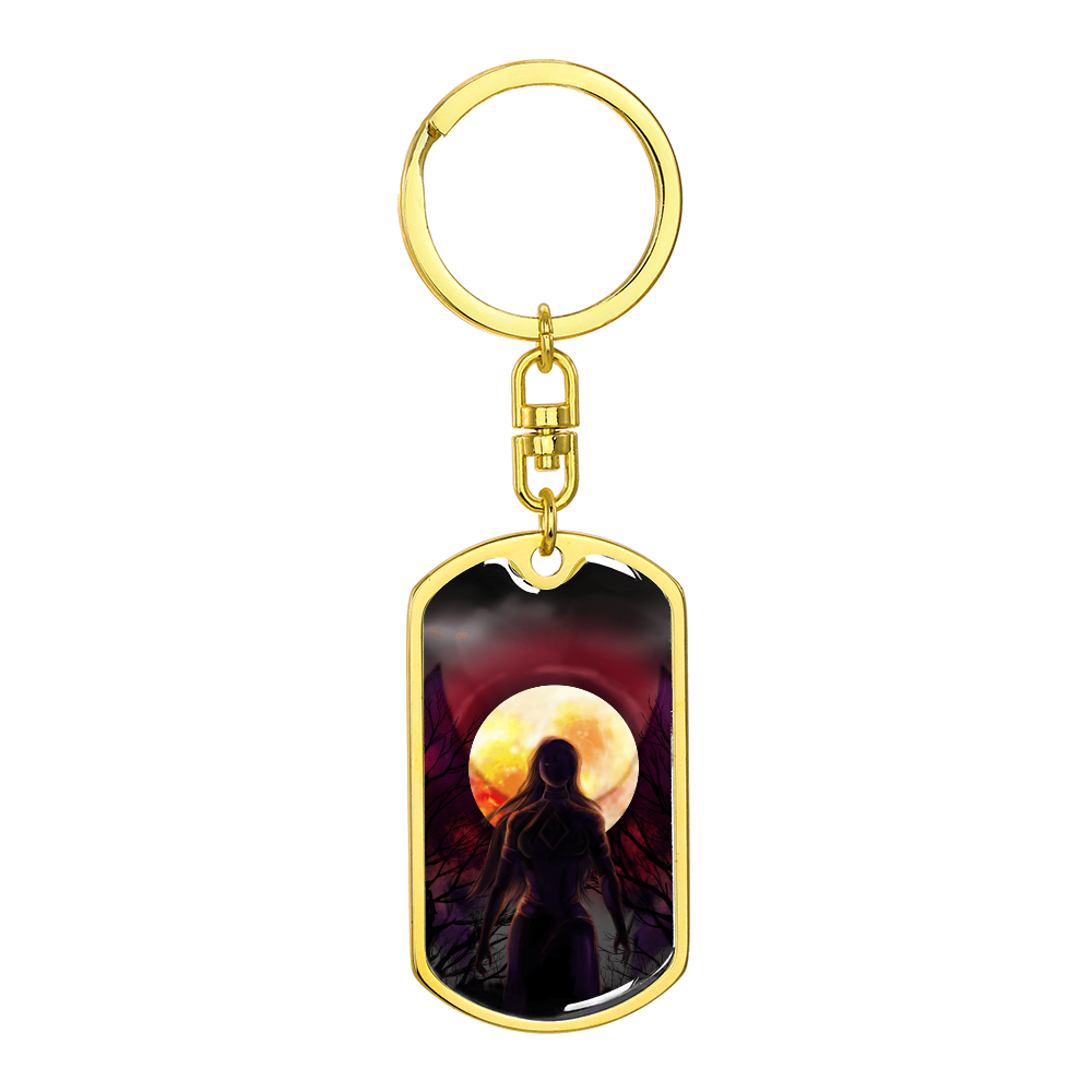 Dark and the Sword Keychain