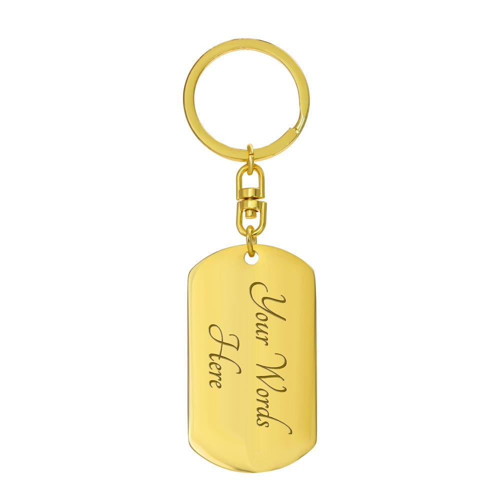 Dark and the Sword Keychain