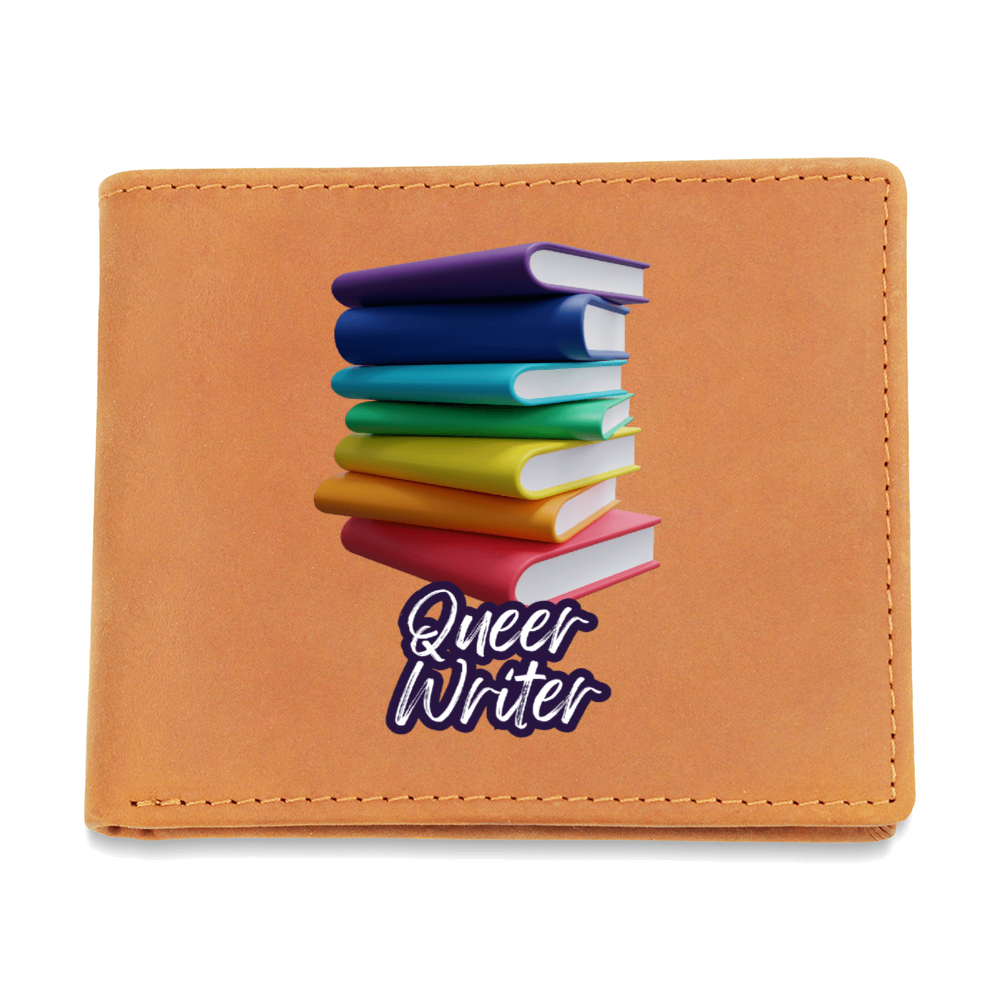 Queer Writer Leather Wallet