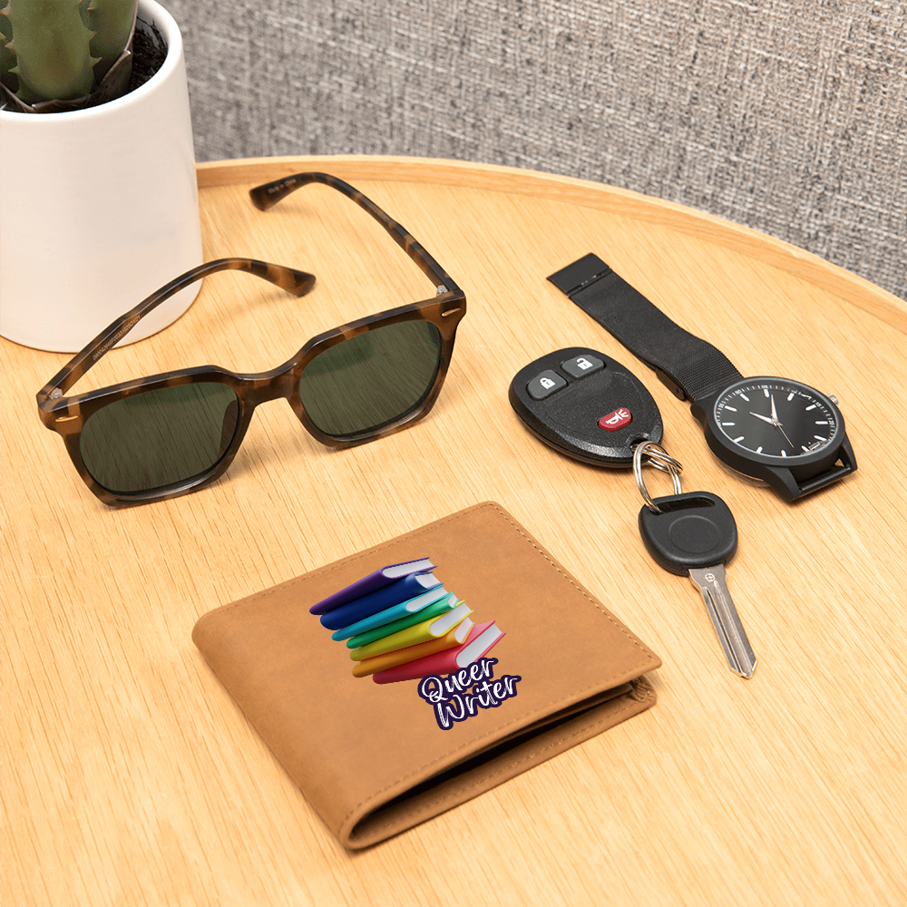 Queer Writer Leather Wallet