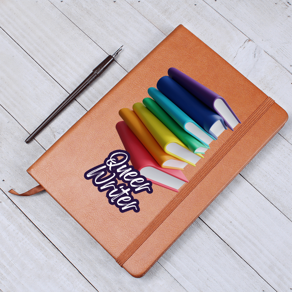 Queer Writer Leather Journal