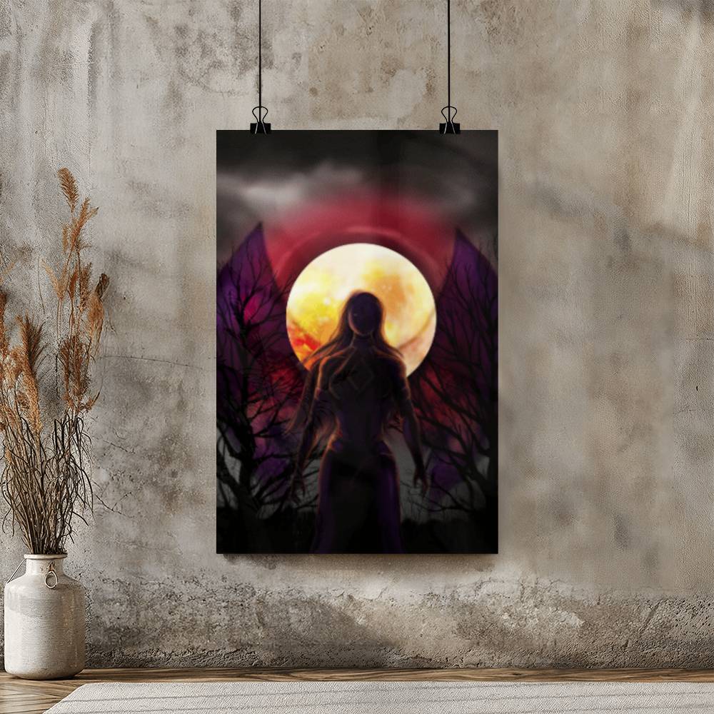 Dark and the Sword Cover Art Poster
