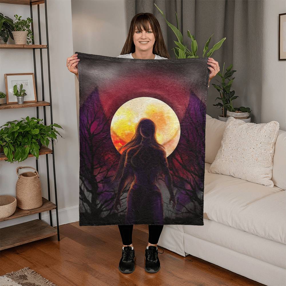 Dark and the Sword Mink Touch Fleece Blanket