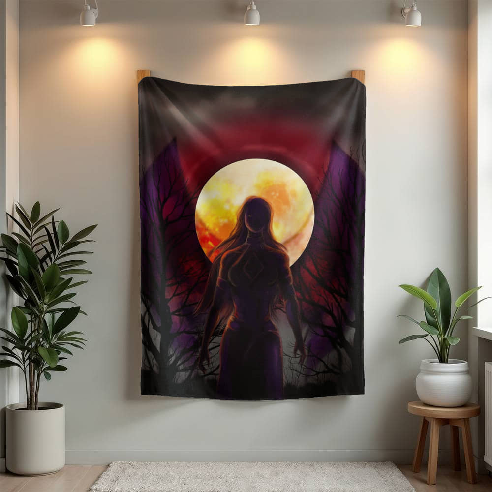 Dark and the Sword Mink Touch Fleece Blanket