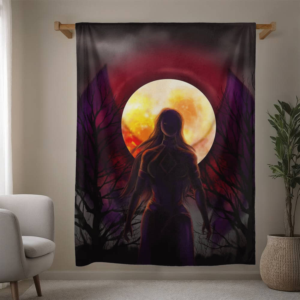 Dark and the Sword Mink Touch Fleece Blanket