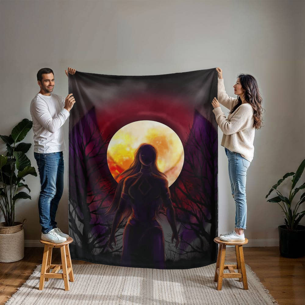 Dark and the Sword Mink Touch Fleece Blanket