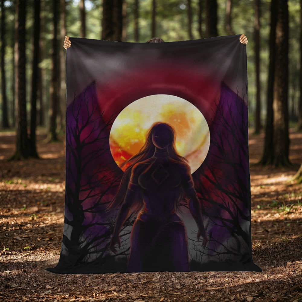 Dark and the Sword Mink Touch Fleece Blanket